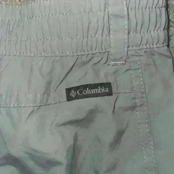 Columbia convertible lightweight gray hiking pants zip shorts Sz M 10/12 - Picture 6 of 6